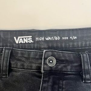Vans High Waisted Distressed Shorts